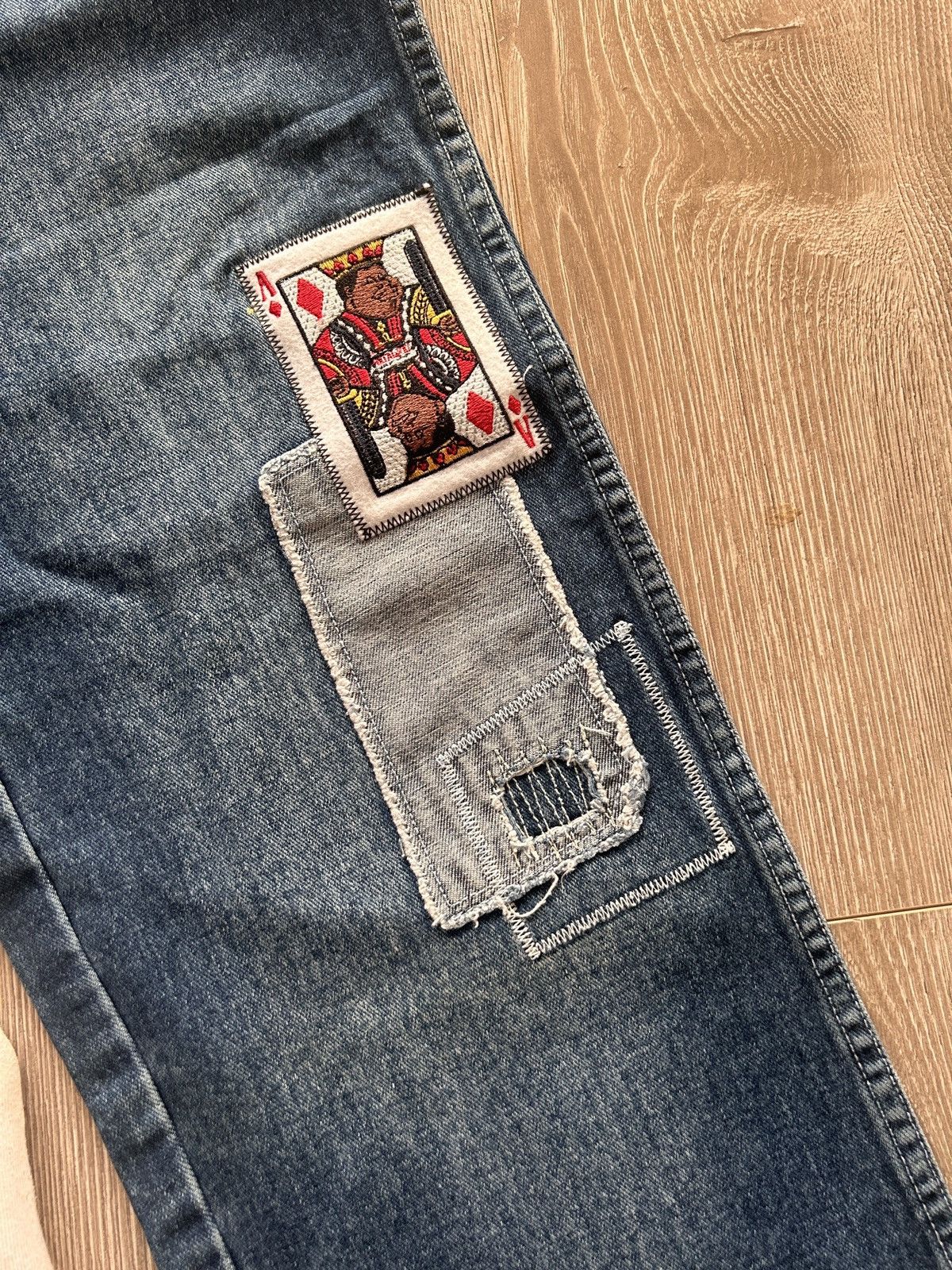 Fubu NEW TAG Platinum FUBU Fat Albert x The Junk Yard Gang Jeans Size US 32 / EU 48 - 9 Thumbnail