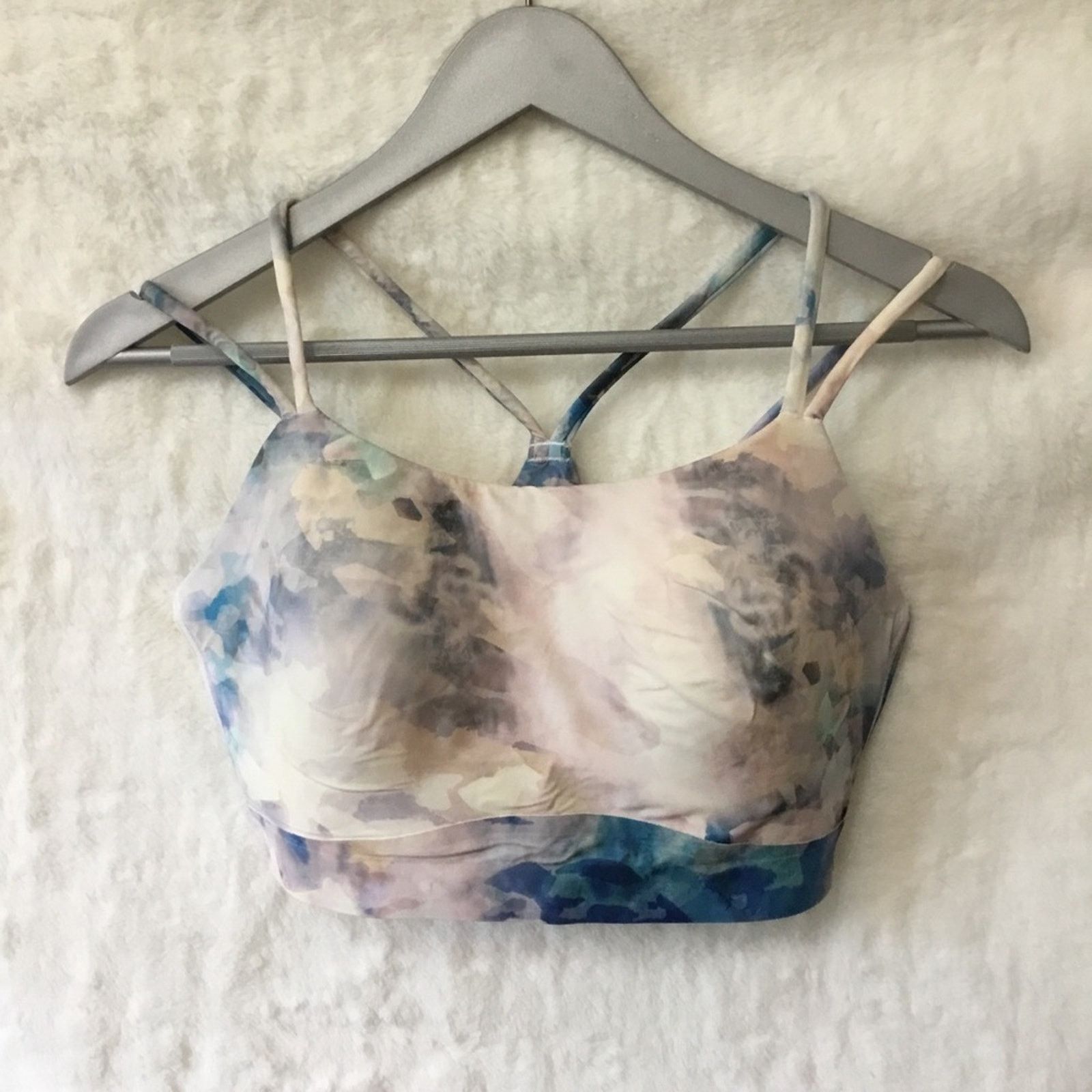Other Soma Floral Sport Longline Yoga Bra Size ONE SIZE - 2 Thumbnail