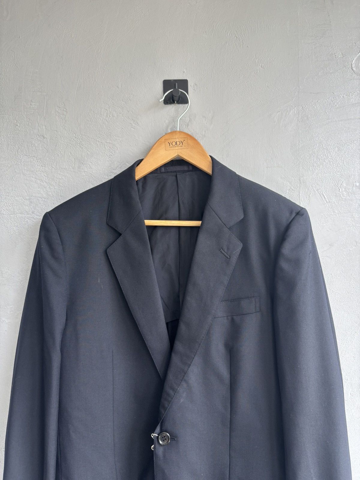 Comme des Garcons × Comme des Garcons Homme Deux × Comme des Garcons Homme Plus Comme des Garcons Homme deux 2008 smooth wool blazer Size 48R - 4 Thumbnail