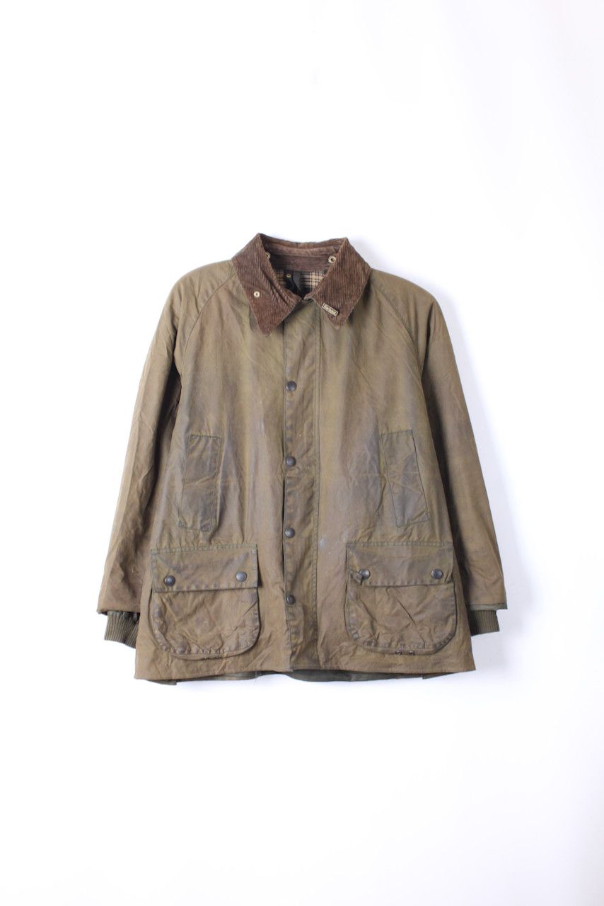 Barbour Barbour Bedale Wax Jacket Green C44 Medium Large Size US M / EU 48-50 / 2 - 1 Thumbnail