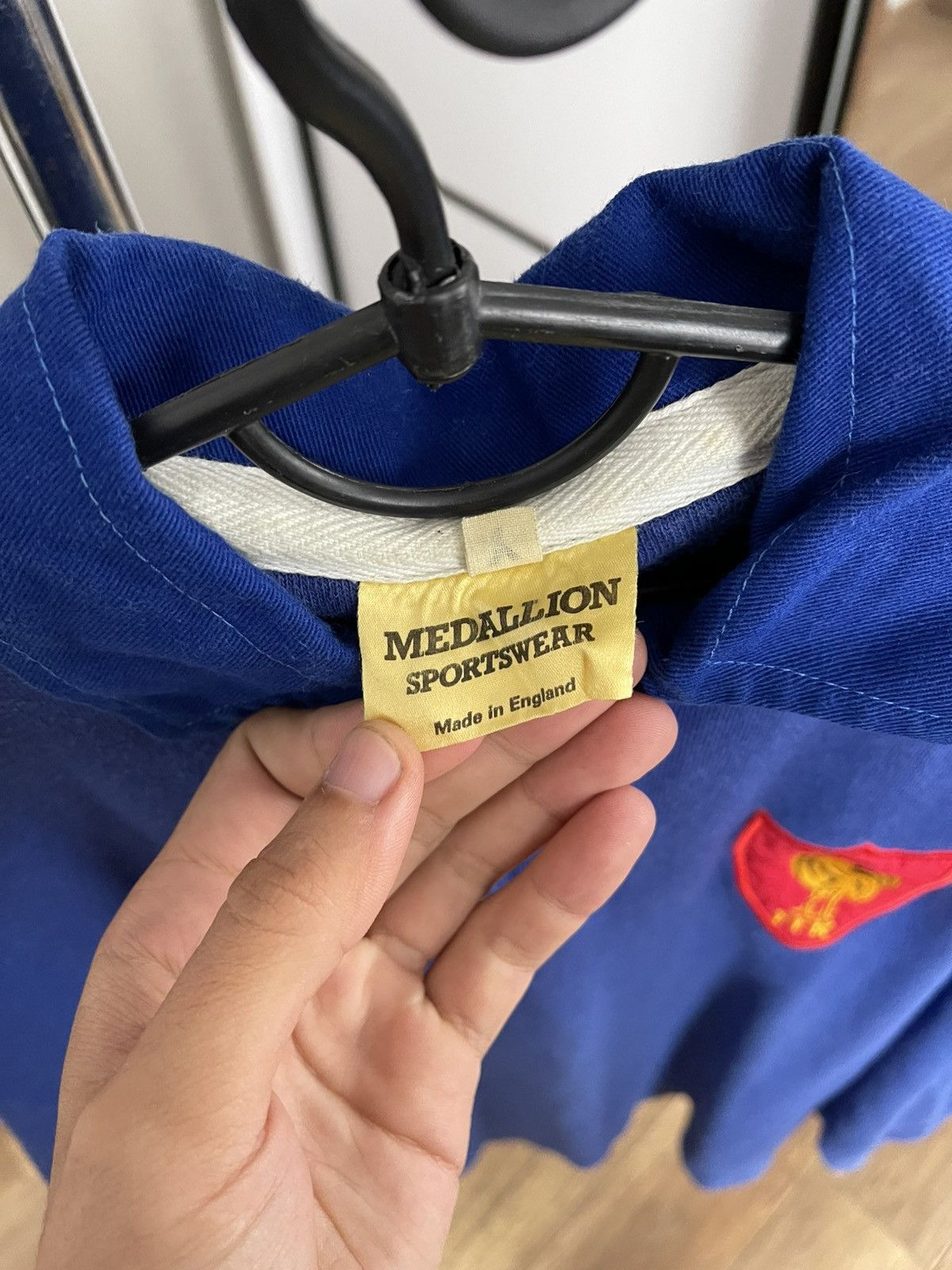 Vintage France Rugby Vintage Sweatshirt Pullover 70s 80s Size US XL / EU 56 / 4 - 7 Thumbnail