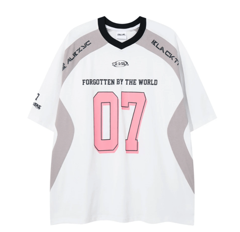 Hip Hop Patchwork T-Shirts Y2K