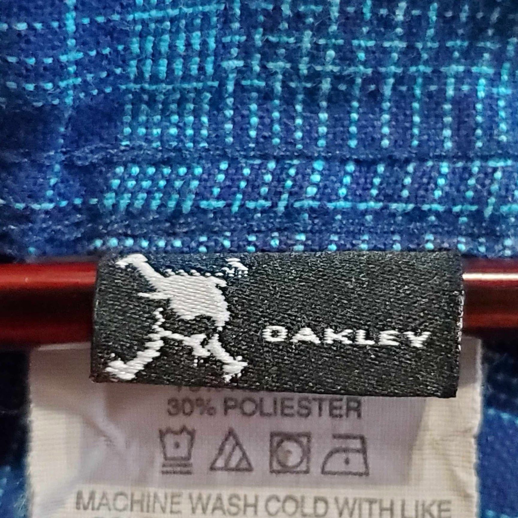 Oakley Oakley Button-Up Long Sleeve Shirt Mens XLT Royal Blue TG Size US XL / EU 56 / 4 - 4 Thumbnail