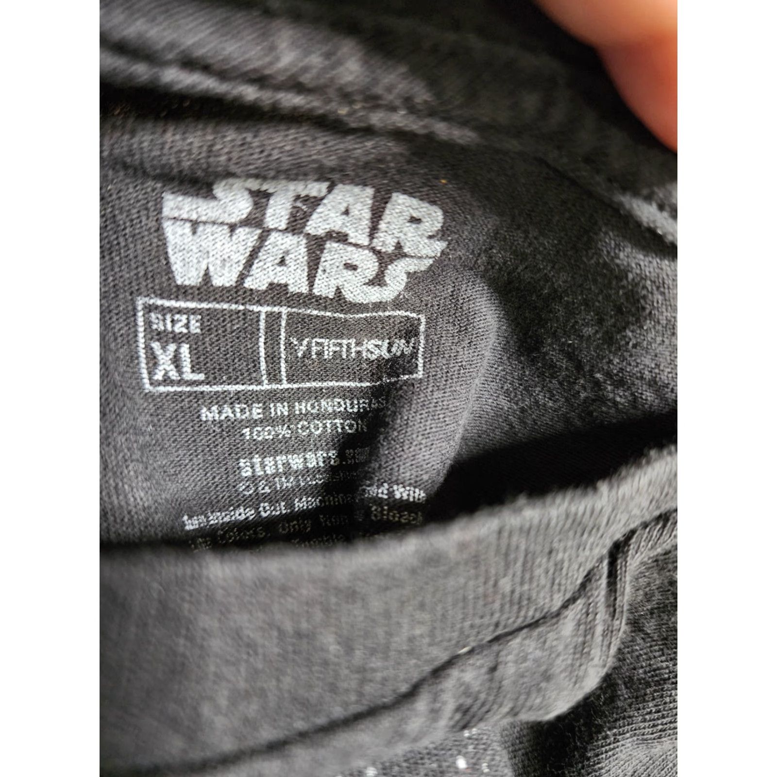 Star Wars Star Wars Shirt Mens XL Black Yoda Christmas Santa Claus T Shirt Distressed Size US XL / EU 56 / 4 - 5 Thumbnail