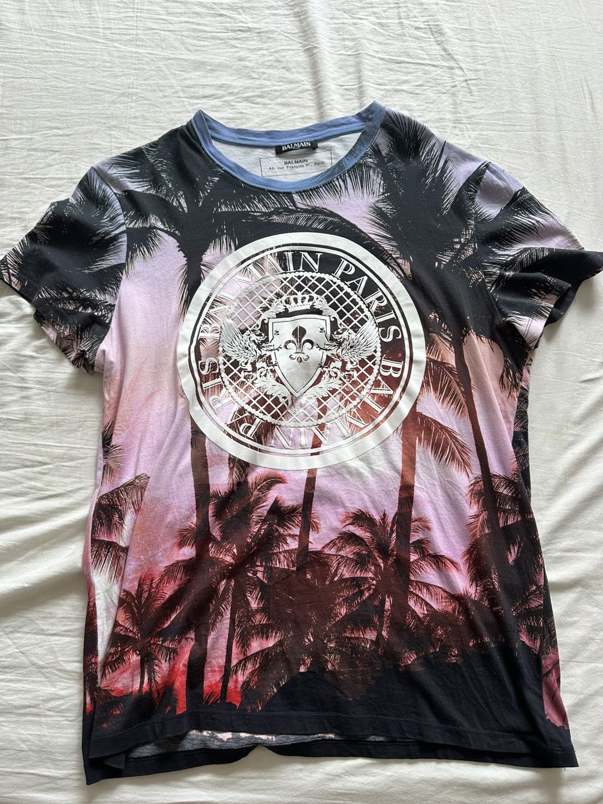 Balmain Balmain Sunset Palm Coin logo Size US L / EU 52-54 / 3 - 1 Thumbnail