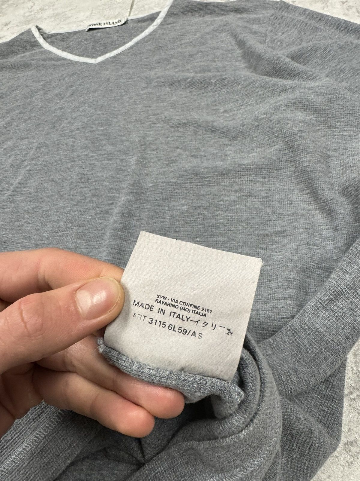 Stone Island Stone Island Long Sleeve V-Neck Long sleeve Size XXL Size US XXL / EU 58 / 5 - 12 Thumbnail