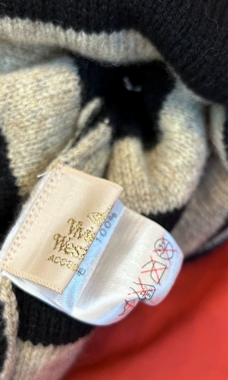 Vivienne Westwood Vivienne Westwood Wool earflap Saturn woolen cap Size ONE SIZE - 4 Thumbnail