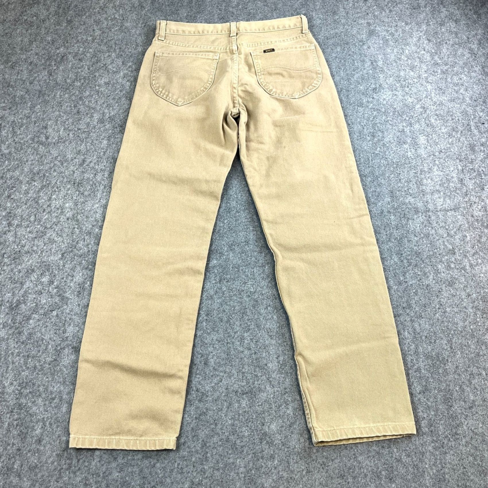 Lee VINTAGE Lee Riders Jeans Regular 28 Beige Cotton 5-Pocket Design Zip Mens Tapered Size US 28 / EU 44 - 2 Thumbnail