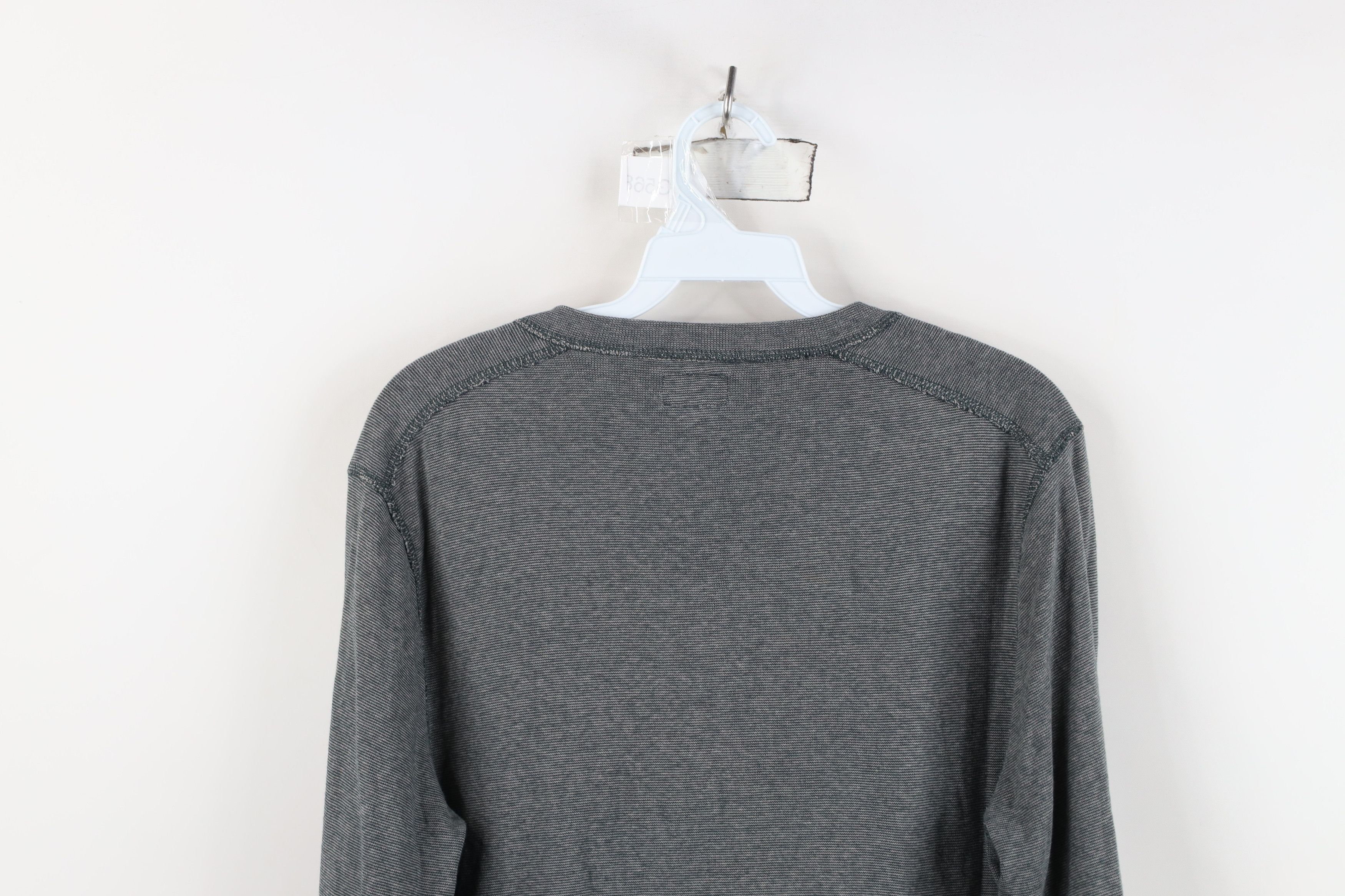 J.Crew J Crew Striped Knit Long Sleeve Henley T-Shirt Cotton Size US M / EU 48-50 / 2 - 11 Thumbnail