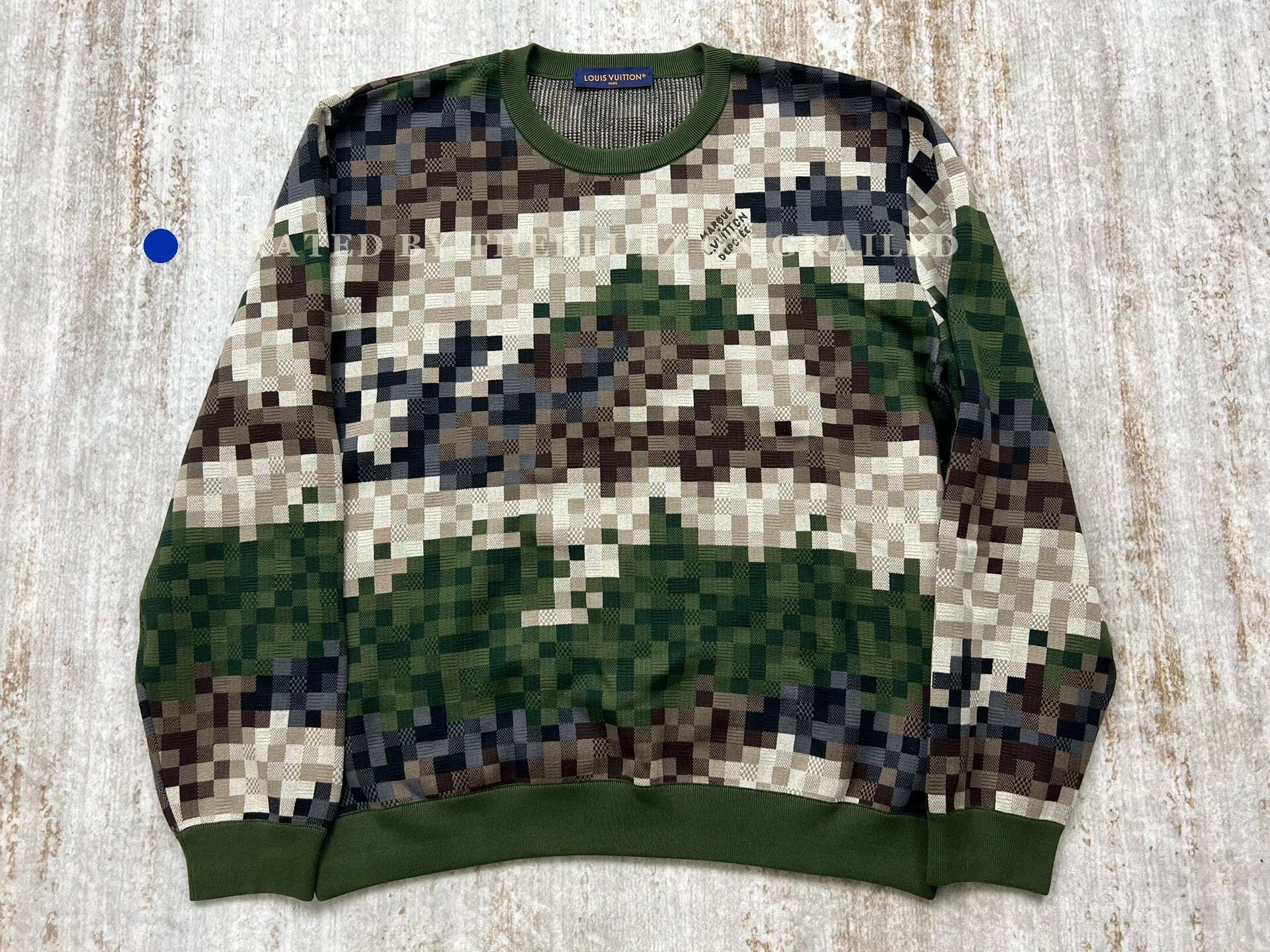 Louis Vuitton Louis Vuitton Pharrell Camouflage Mosaic Hoodie Size US XXL / EU 58 / 5 - 1 Thumbnail