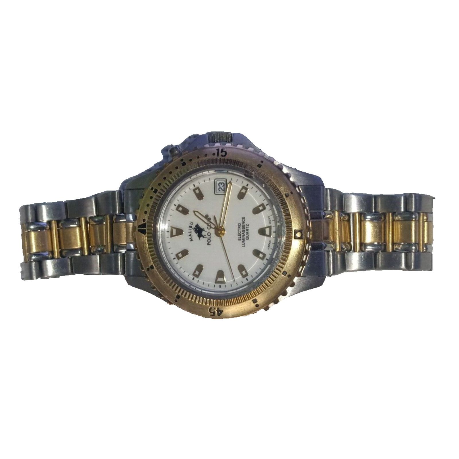 Polo Ralph Lauren VTG Malibu Polo Club Ladies Watch MPC-S-146 Needs Battery Size ONE SIZE - 1 Thumbnail