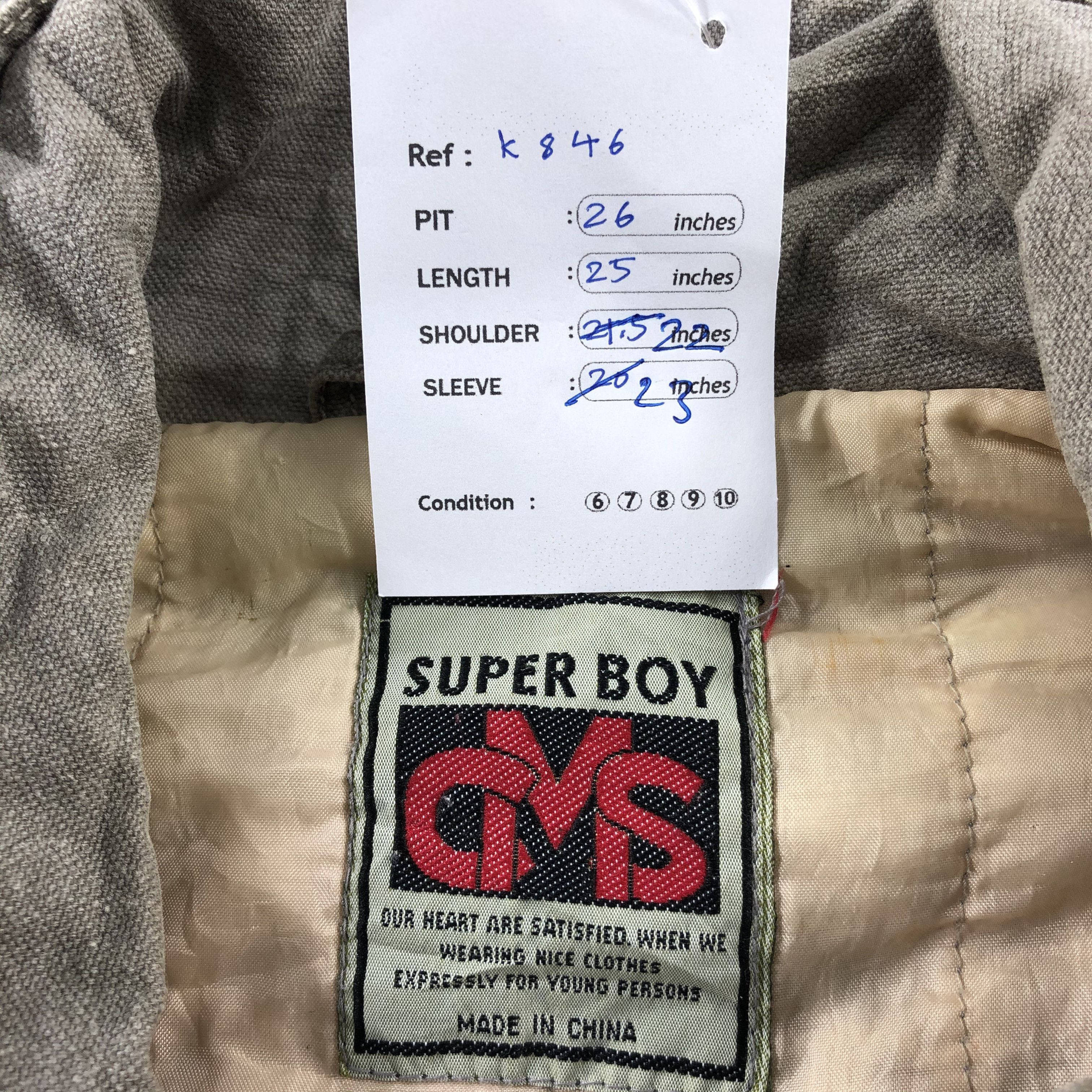 Japanese Brand Japanese Brand Super Boy Tactical Jacket Size US L / EU 52-54 / 3 - 8 Thumbnail