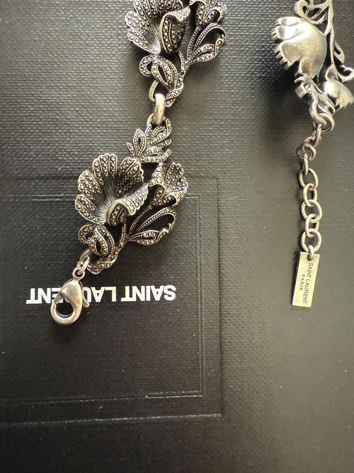 Saint Laurent Paris Saint Laurent Romantic Flower Bracelet Size ONE SIZE - 7 Thumbnail