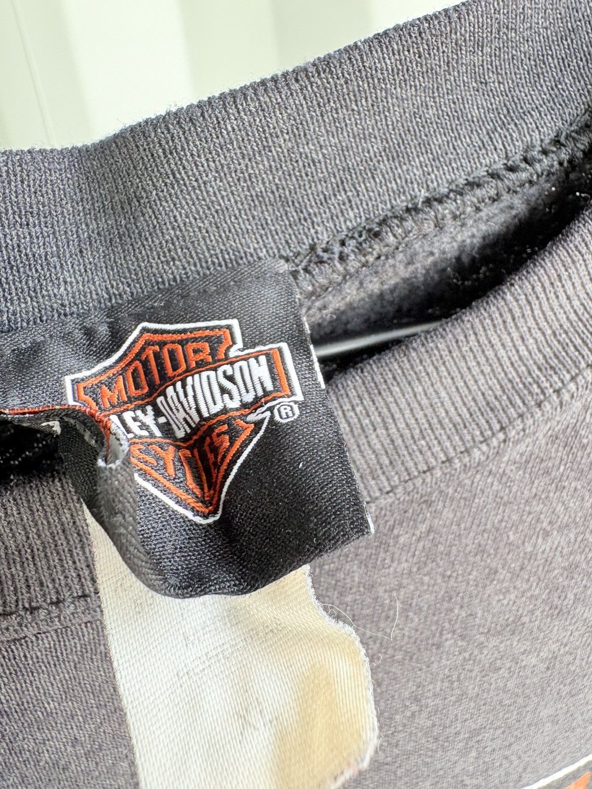 Harley Davidson Thrashed Sun Faded Shirt Distressed Band Tee Erd grunge WCC Size US XL / EU 56 / 4 - 5 Thumbnail