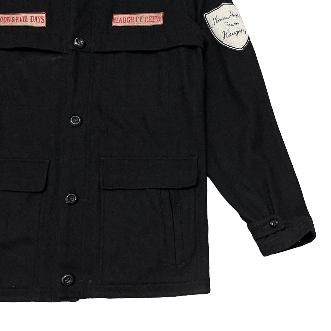 Japanese Brand Vintage Haughty Crew Jacket Multi Pocket Workers Size US L / EU 52-54 / 3 - 4 Thumbnail