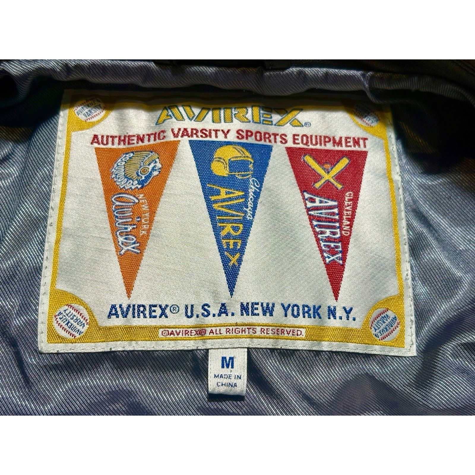 Avirex Avirex Black Aces Tuskegee Airmen Lamb Leather Jacket M Y2K Size US M / EU 48-50 / 2 - 5 Thumbnail