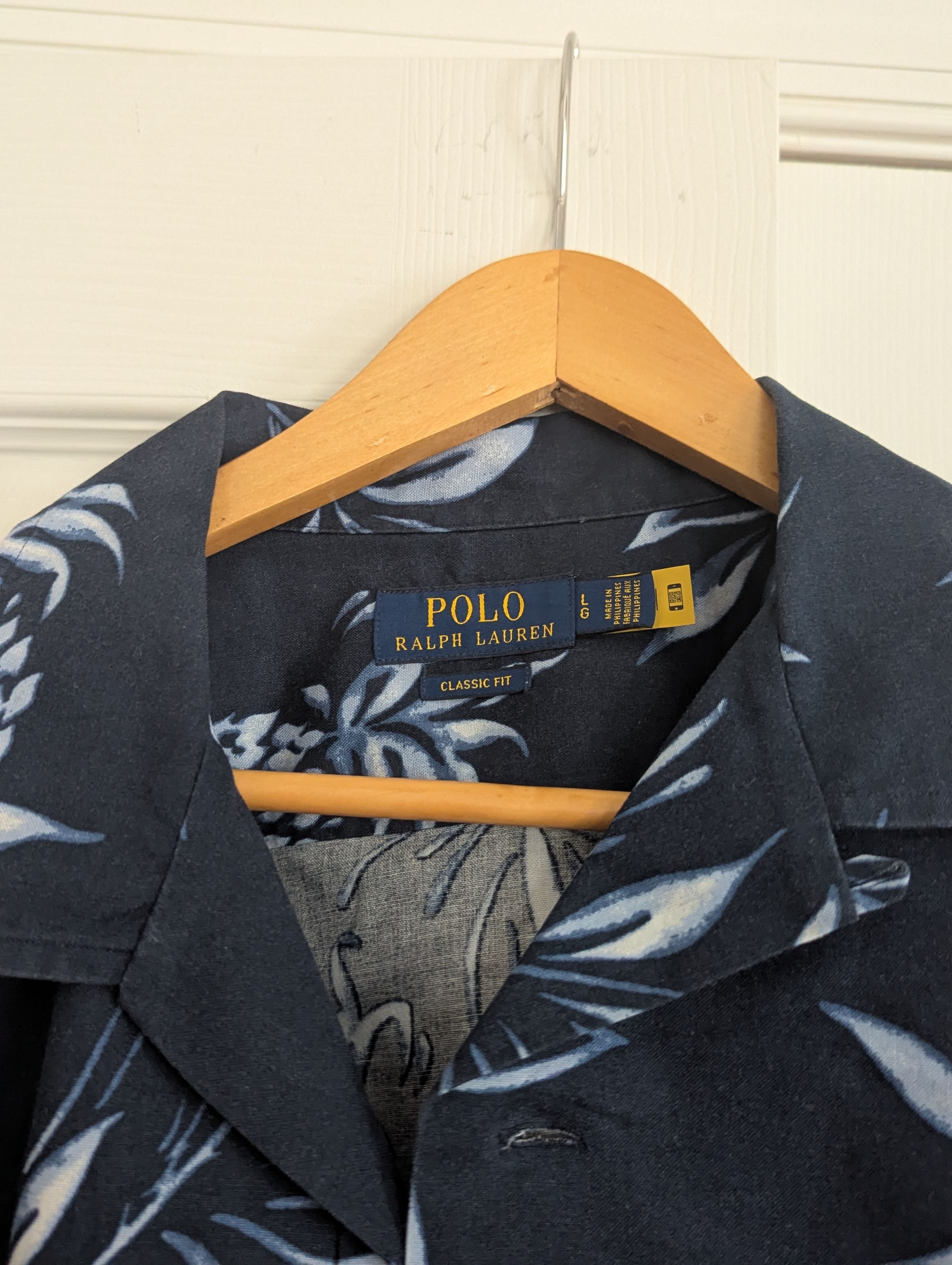 Polo Ralph Lauren Hawaiian style Short Sleeve Shirt Size US L / EU 52-54 / 3 - 3 Thumbnail