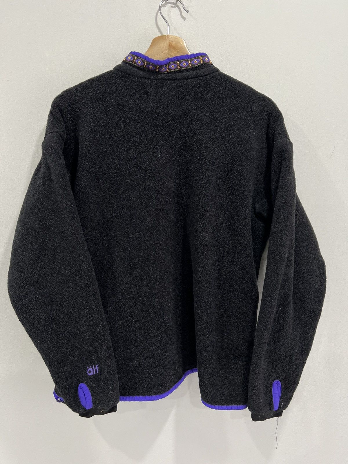 Japanese Brand Vtg 90s Alf Fleece Pullover Sweater Kuhl Deep Pile sherpa Size US M / EU 48-50 / 2 - 4 Thumbnail