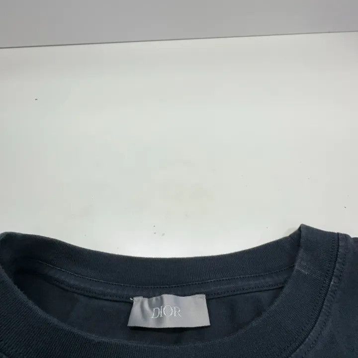 Dior Dior Dior Colorblock Letter Print T-Shirt 0079-2507 Size US XL / EU 56 / 4 - 1 Thumbnail