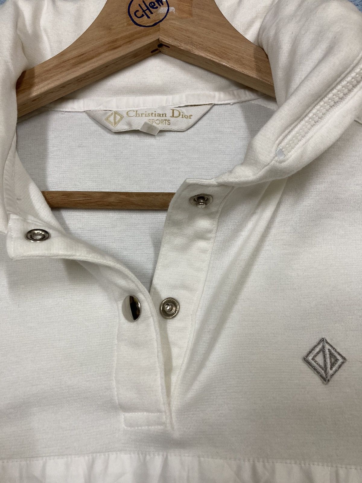 Christian Dior Monsieur Vintage Christian Dior Jacket Hoodie White Size US M / EU 48-50 / 2 - 11 Thumbnail