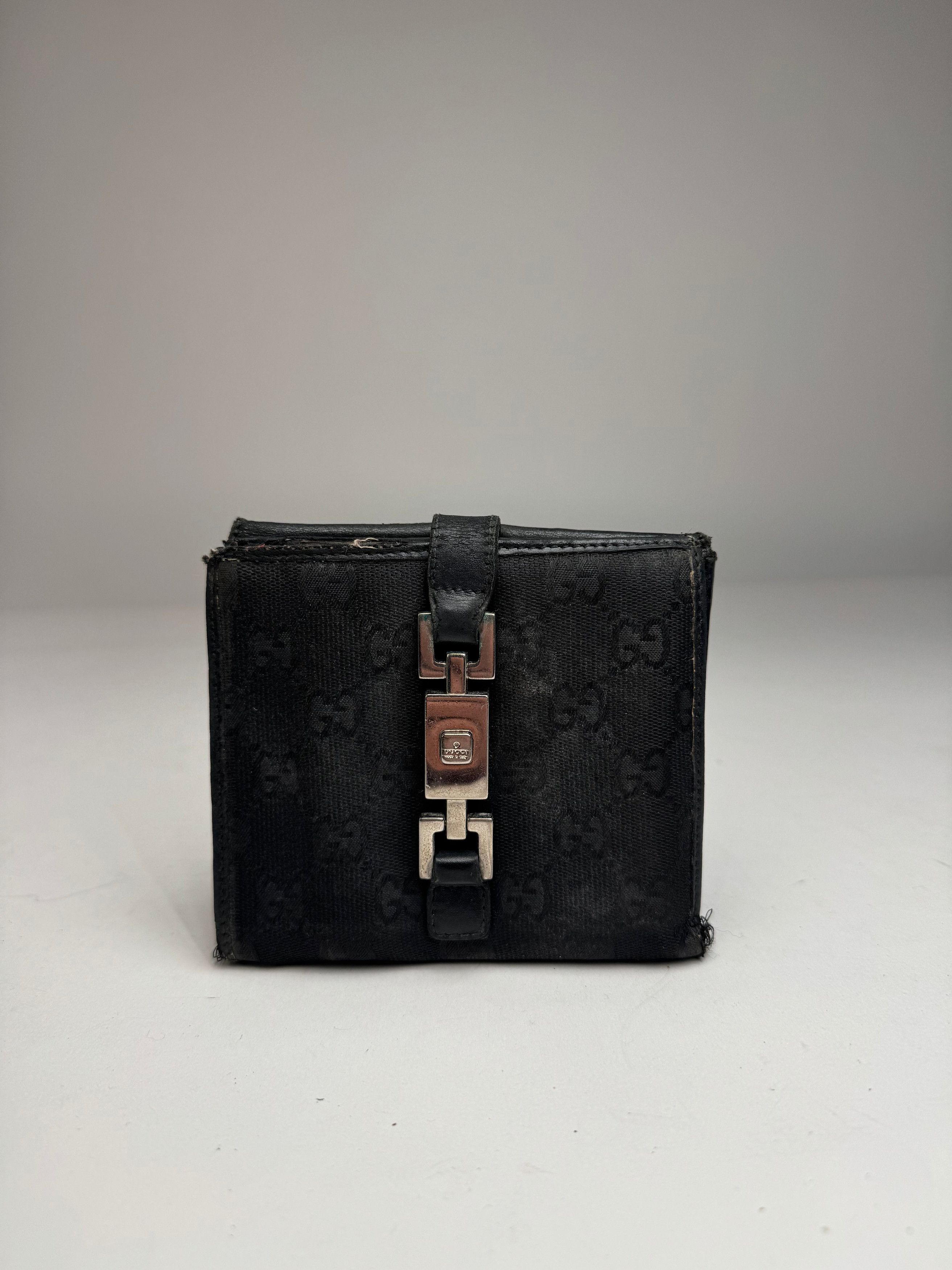 Gucci Vintage Monogram Jackie Wallet black Size ONE SIZE - 1 Thumbnail