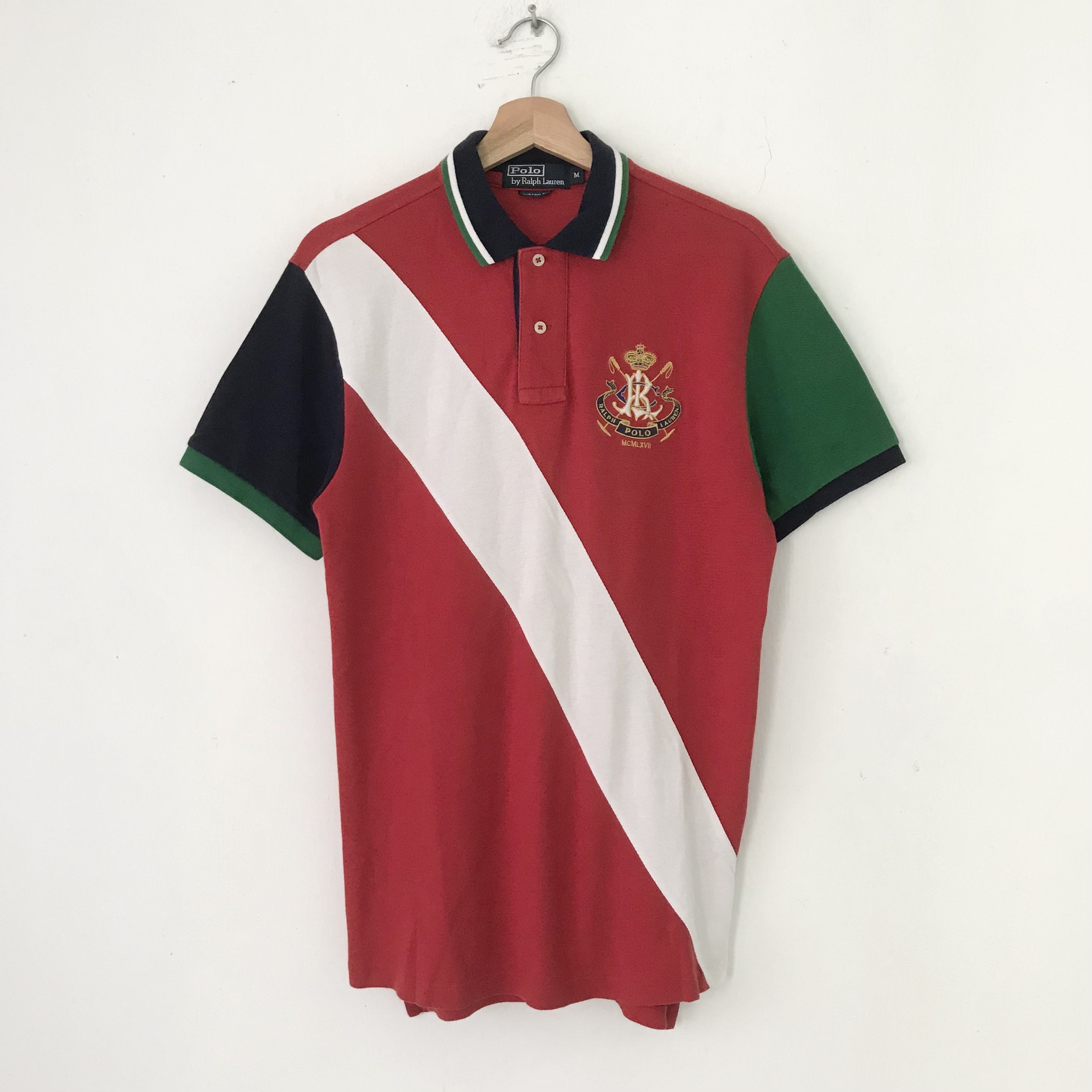 Palace × Polo Ralph Lauren Palace Ralph Lauren Patchwork Rugby
