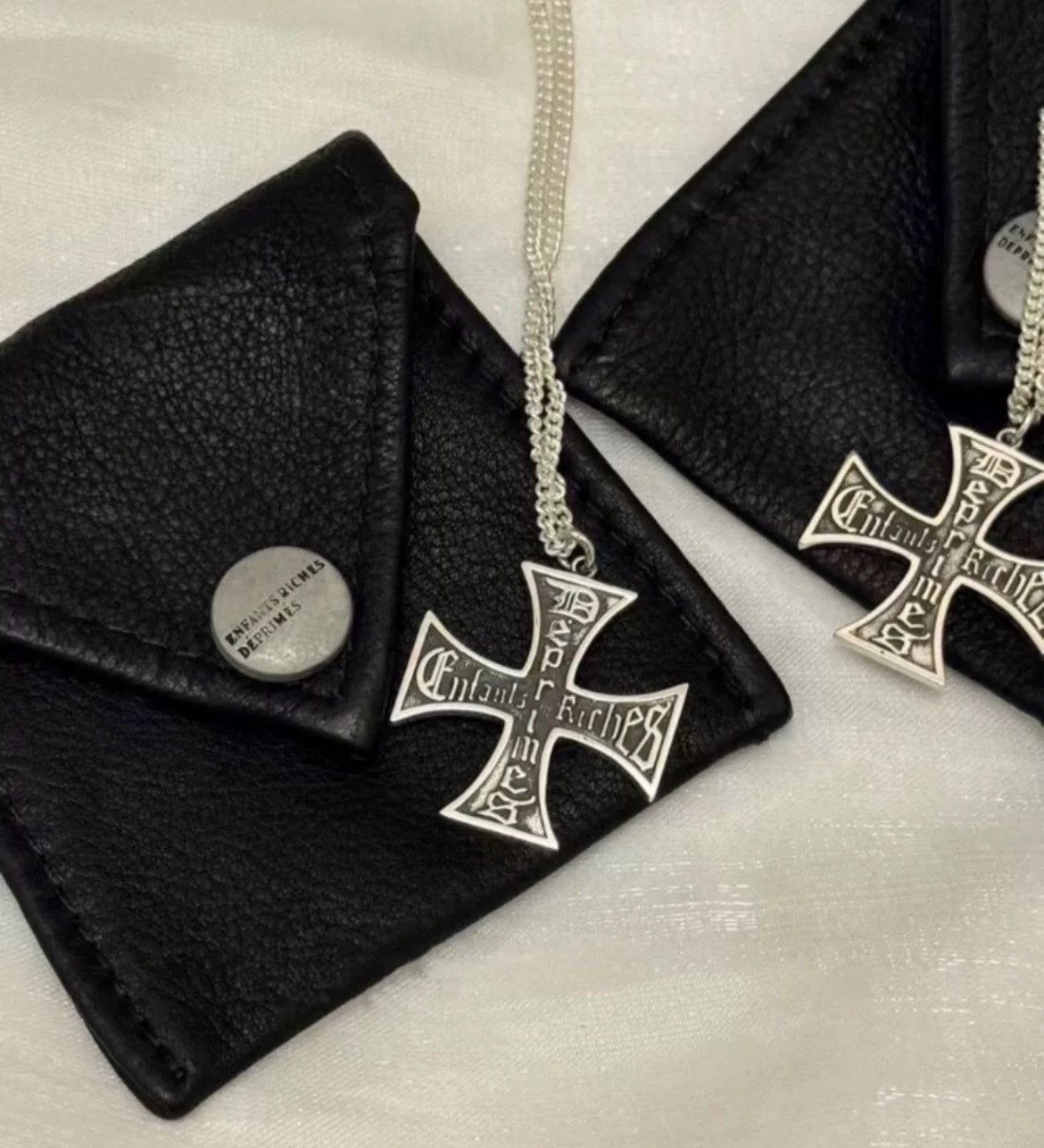 Enfants Riches Deprimes ERD 24ss cross silver necklace - Jewelry