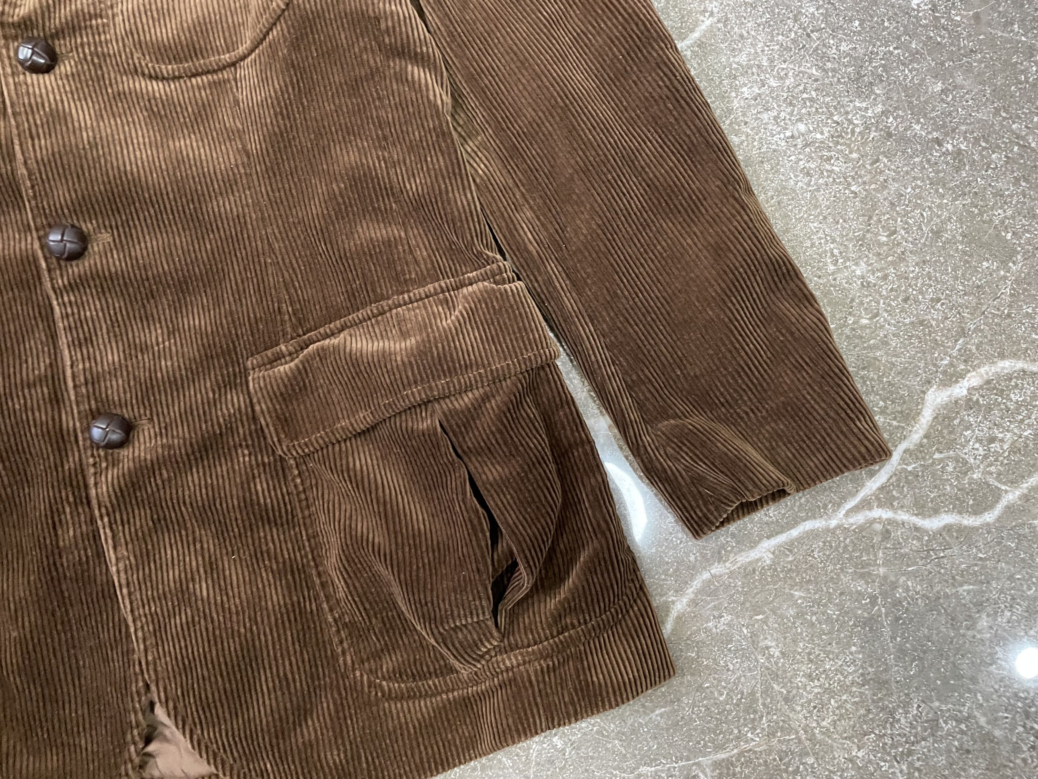 Polo Ralph Lauren × Ralph Lauren × Vintage Vintage Ralph Lauren Corduroy Blazer Jacket Size 38R - 5 Thumbnail