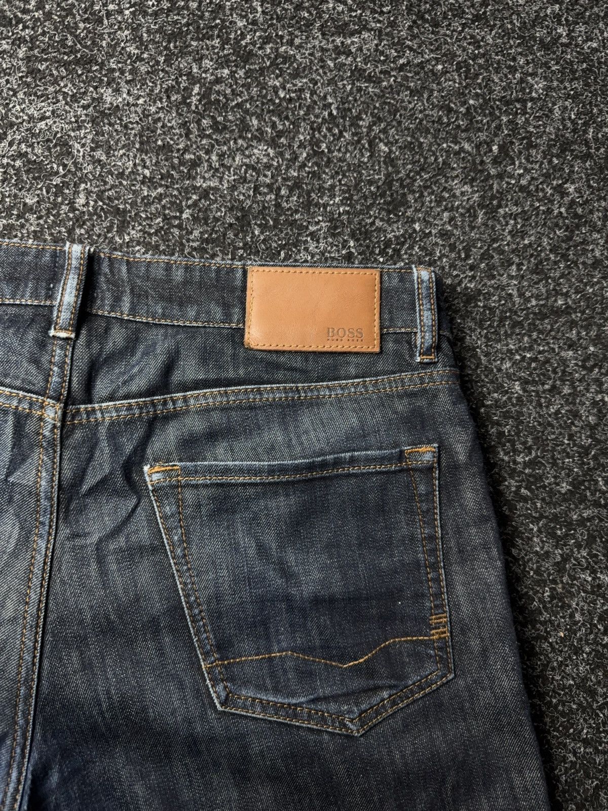 Hugo Boss Vintage 00s Y2K Hugo BOSS Retro Luxury Denim pants Jeans Size US 34 / EU 50 - 14 Thumbnail