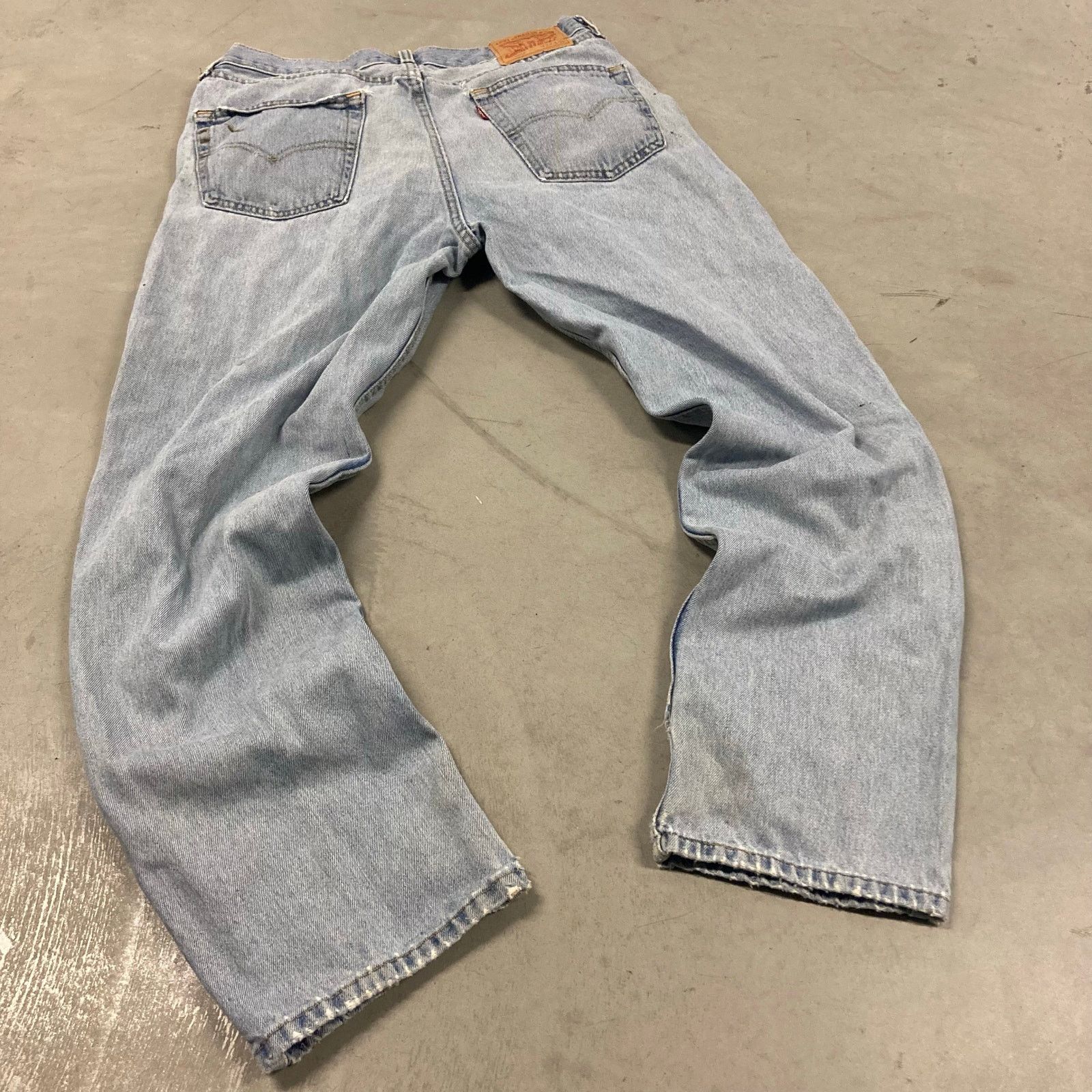 Levi's × Vintage baggy Levi’s 550 Jeans 34x32 Size US 34 / EU 50 - 2 Thumbnail