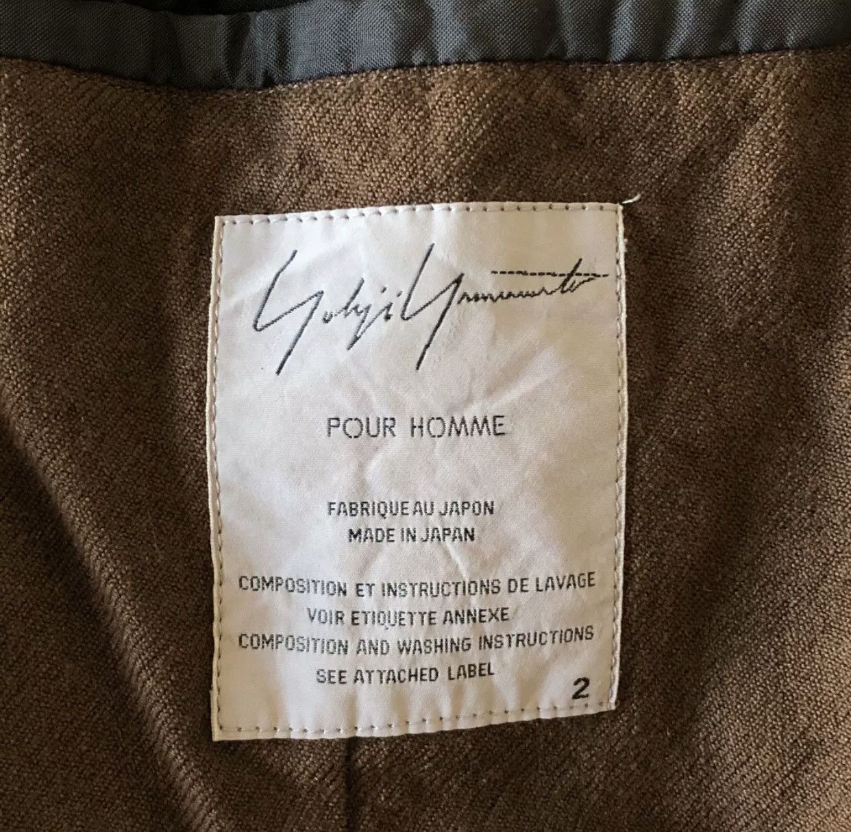 Yohji Yamamoto Yohji Yamamoto 03 aw Kangaroo Patchwork Hunting Jacket 2412- Size US M / EU 48-50 / 2 - 6 Thumbnail