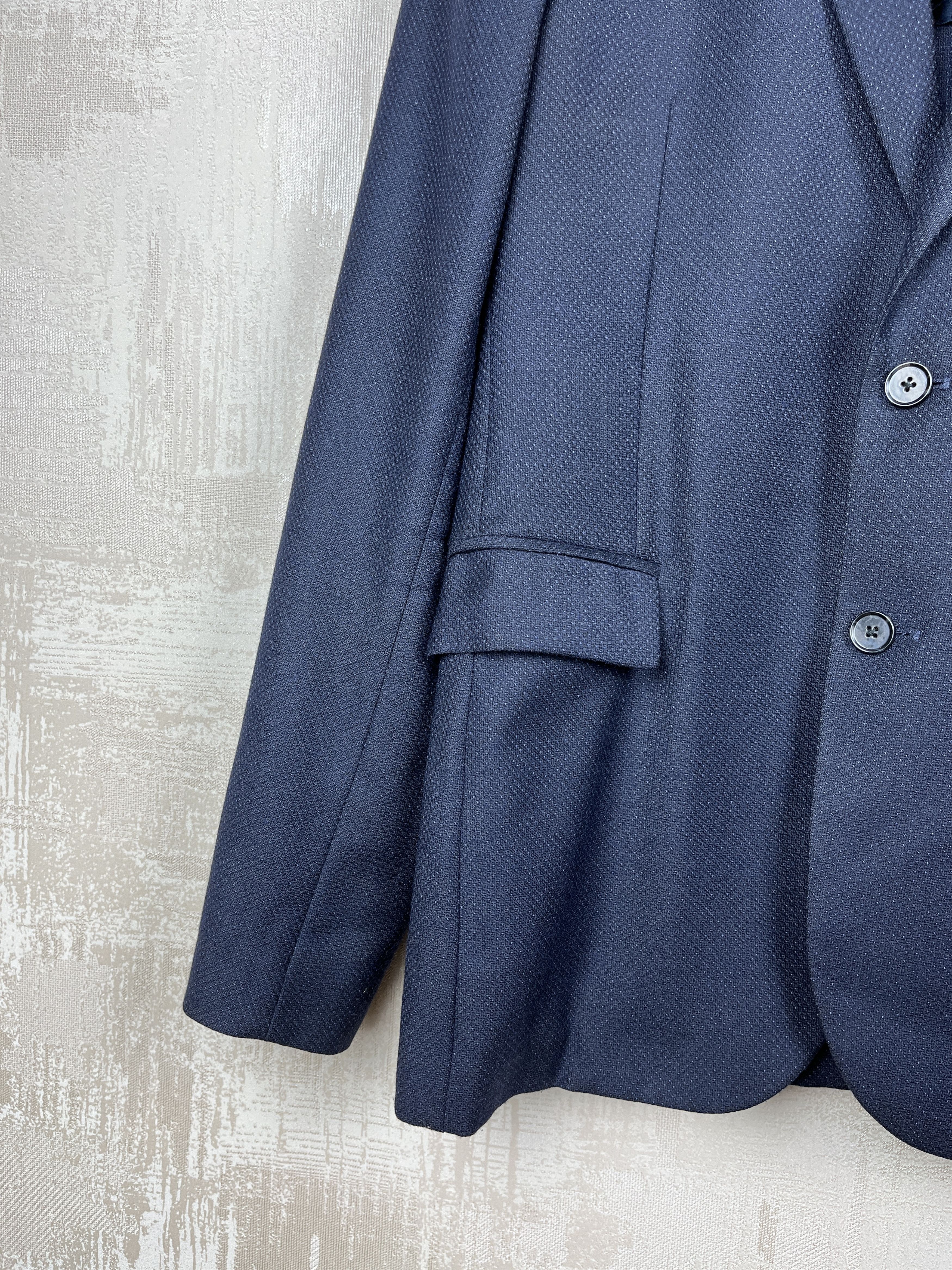 J.Lindeberg J. Lindeberg Hopper Soft/G Wool Stretch Blazer Jacket Size 48L - 7 Thumbnail