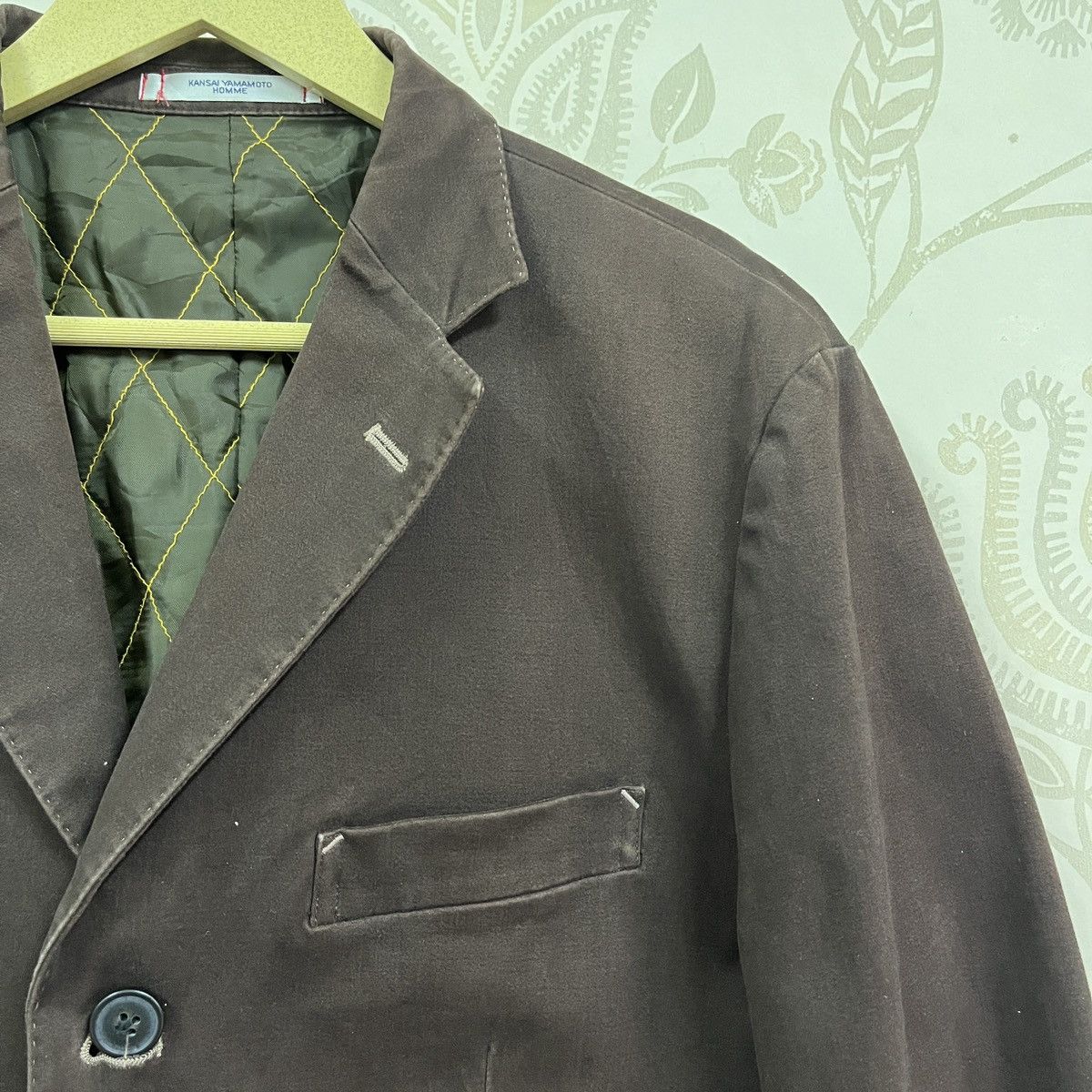 Kansai Yamamoto Kansai Yamamoto Homme Three Buttons Coat Jacket Size US M / EU 48-50 / 2 - 6 Thumbnail