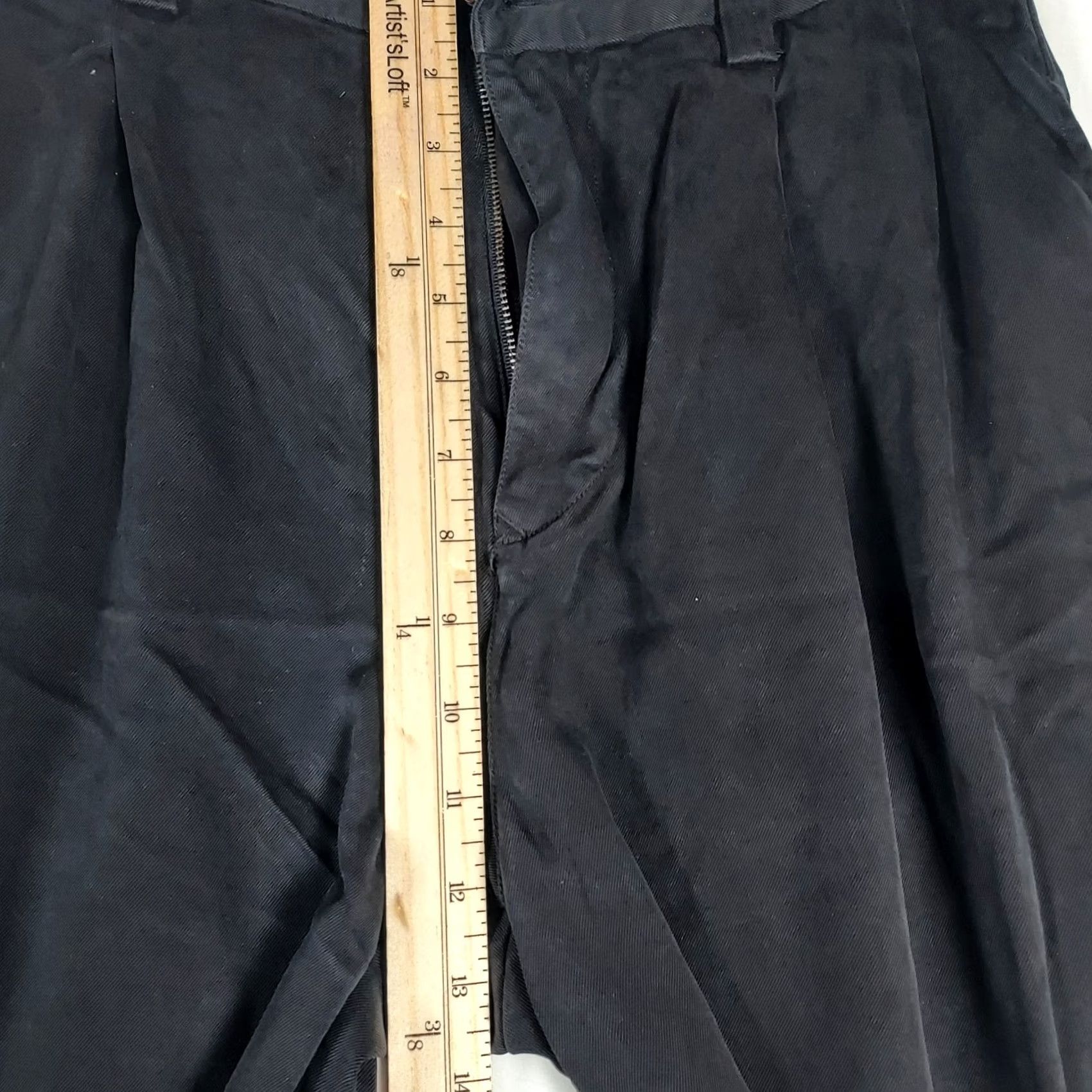 Tommy Bahama Tommy Bahama Silk Pants Women’s 32 Dark Navy Cropped Capri Casual Resort Wear Size 24" / US 00 / IT 34 - 7 Thumbnail