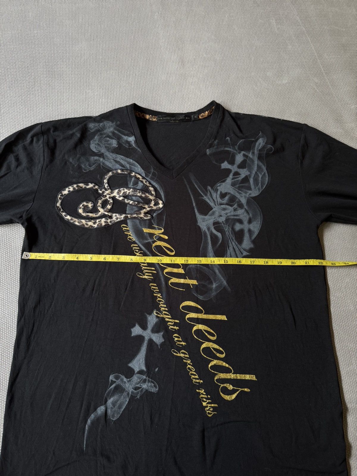 Hysteric Glamour × If Six Was Nine × Le Grande Bleu (L.G.B.) Y2k Defectibe struct ifsixwasnine longsleeve Size US L / EU 52-54 / 3 - 9 Thumbnail