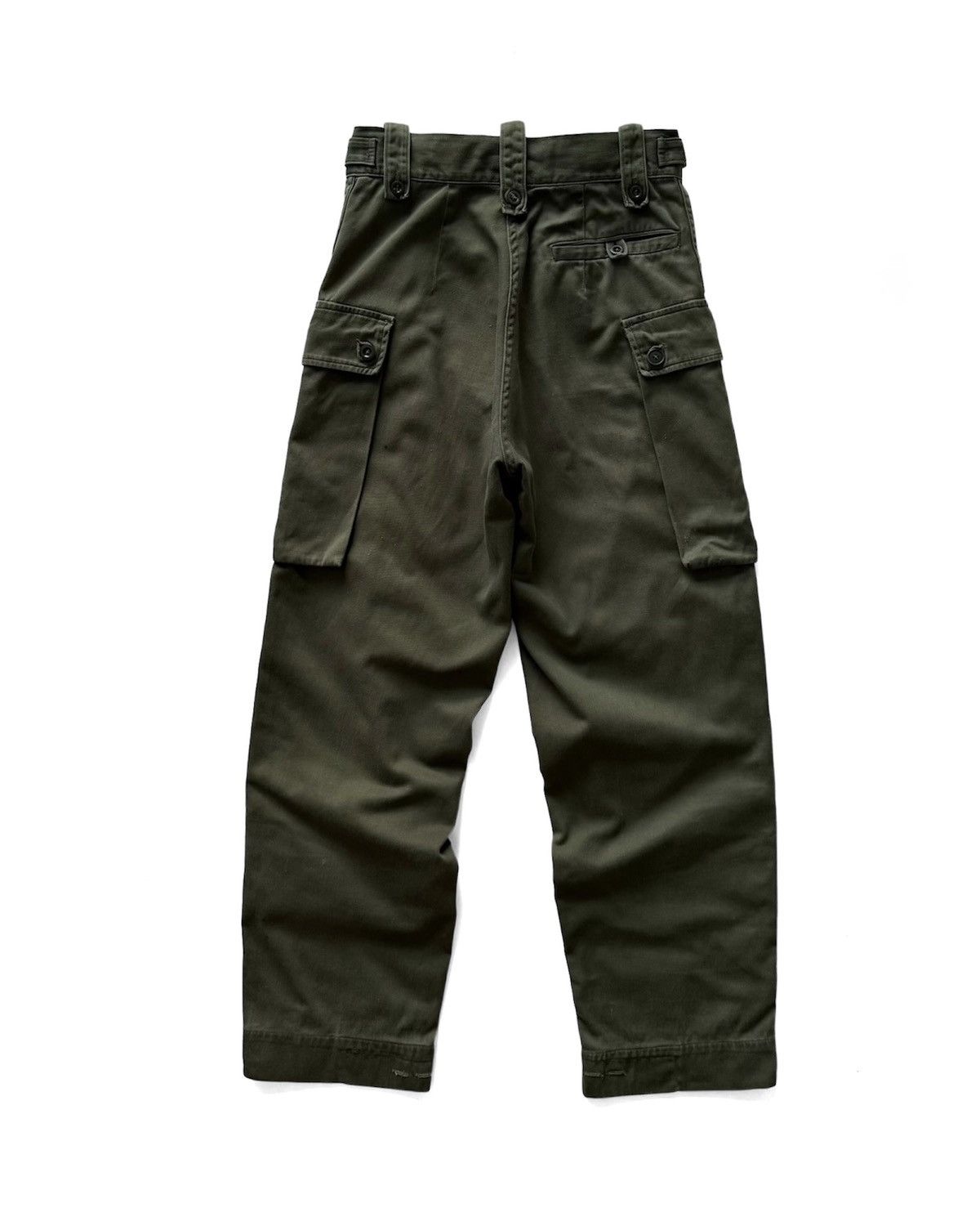Vintage VINTAGE 70s DUTCH ARMY MILITARY CARGO PANTS Size US 28 / EU 44 - 7 Thumbnail