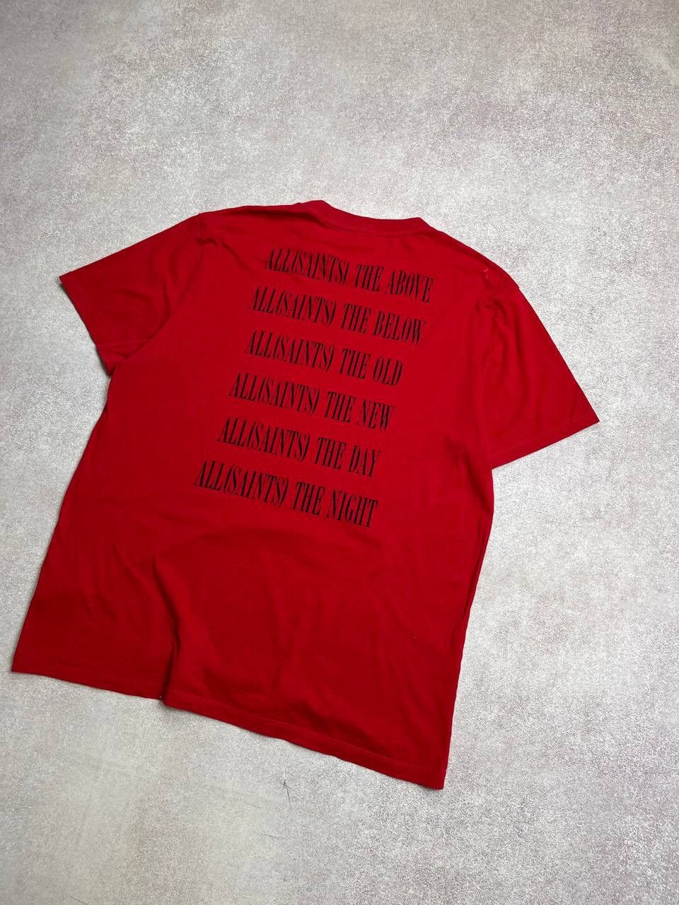 Allsaints × Vintage Vintage Allsaints Back Logo Boxy T-shirt M Size US M / EU 48-50 / 2 - 2 Thumbnail