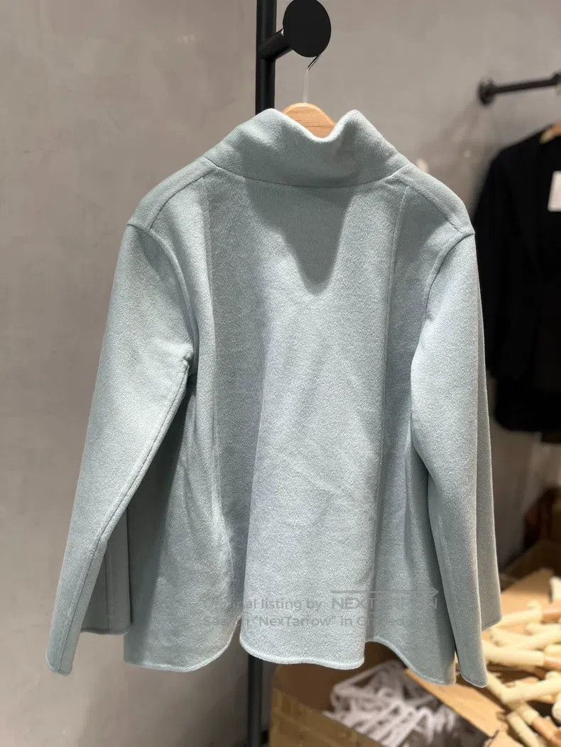 Hermes Hermes Sky Blue Cashmere Overcoat Size XS / US 0-2 / IT 36-38 - 5 Thumbnail