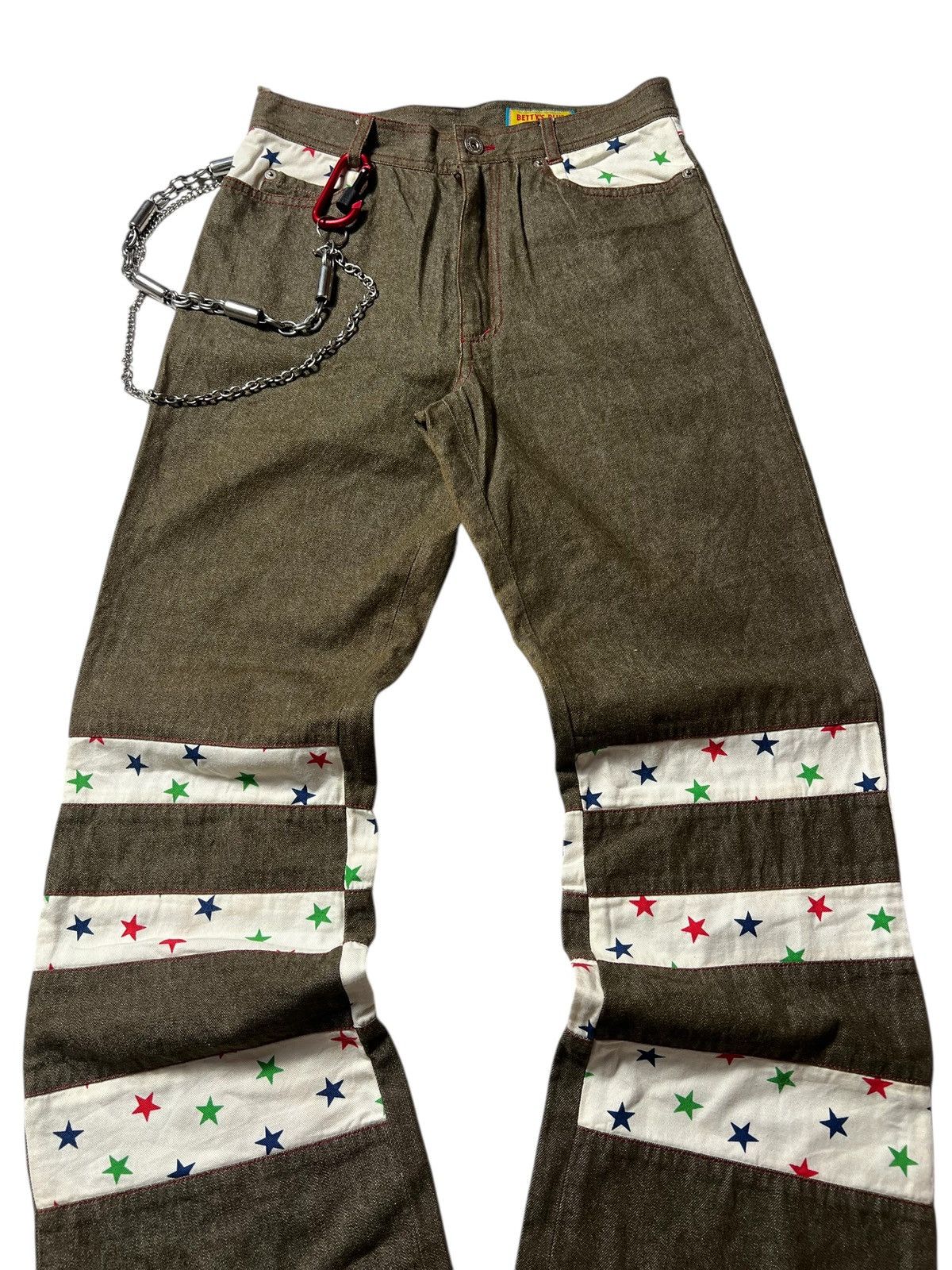 Japanese Brand Bettys Blue Star Hysteric Glamour Hagi Style Pants Size US 28 / EU 44 - 2 Thumbnail