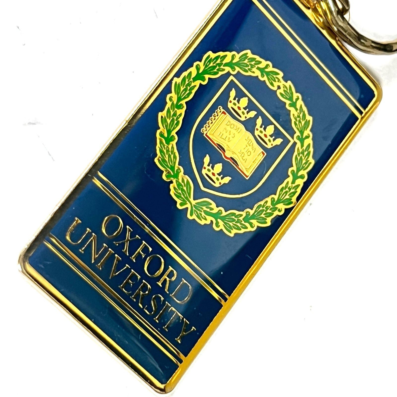Other Oxford University Vtg Keyring Keychain Gold Enamel Crest UK Size ONE SIZE - 3 Thumbnail