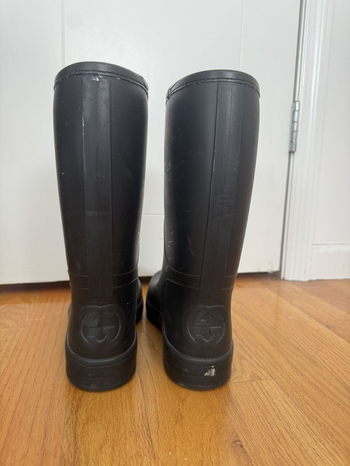 Gucci Gucci rubber rain boots Size US 11 / EU 44 - 2 Thumbnail