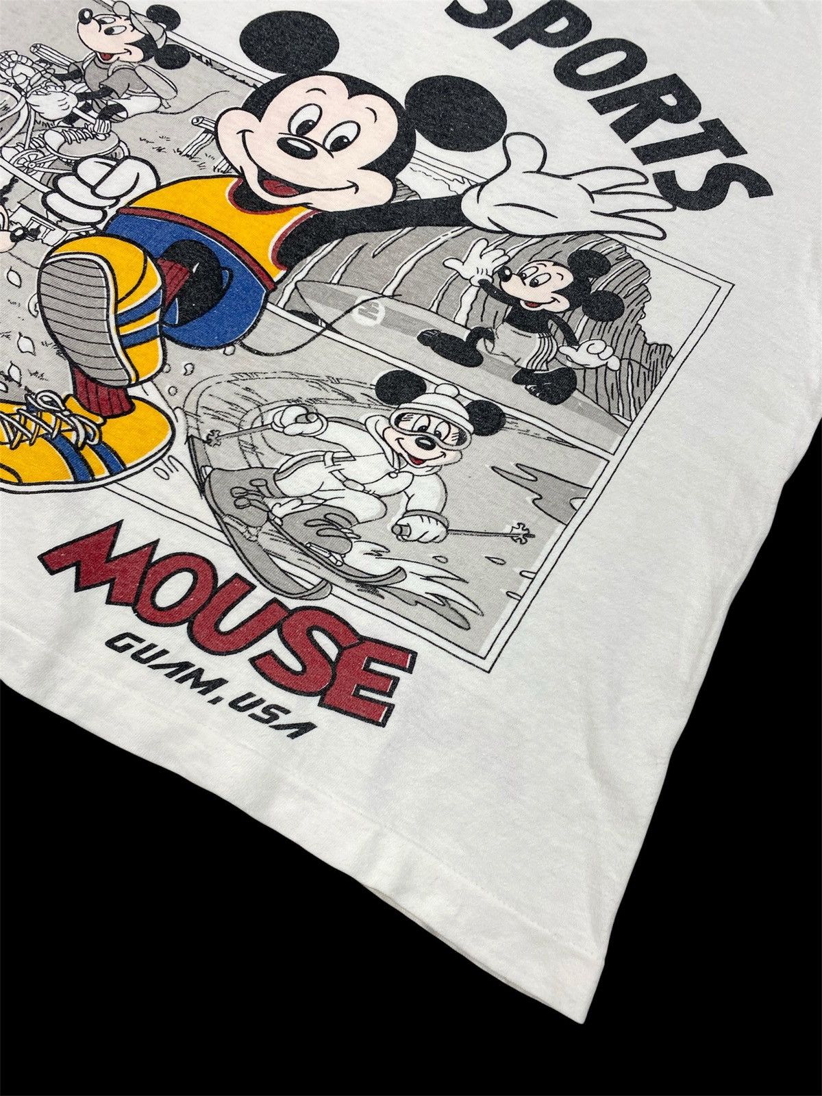 Vintage Vintage Mickey Mouse I Love Sports Sleeveless T-Shirt Size US XS / EU 42 / 0 - 17 Thumbnail