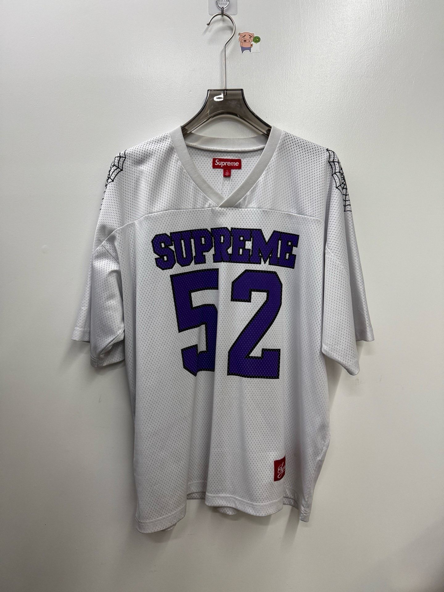 Supreme Supreme Printed Graphic White Jersey L Men Size US L / EU 52-54 / 3 - 1 Thumbnail
