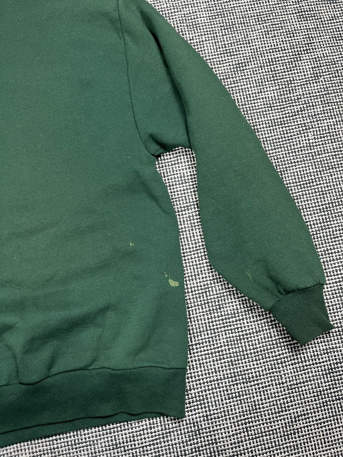 Jerzees Blank 80s/90s Jerzees bottle green essential crewneck Size US L / EU 52-54 / 3 - 5 Thumbnail