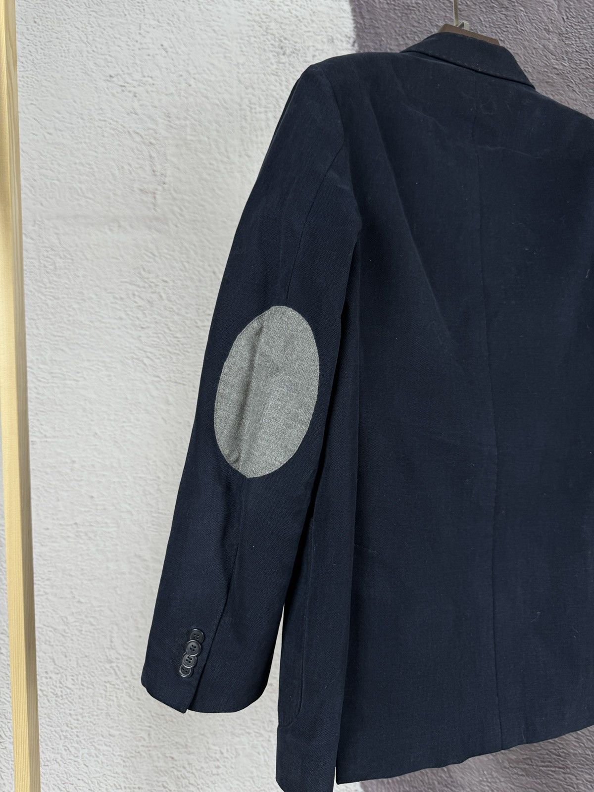 Boggi Boggi Milano vintage blue cotton 3 button blazer Size 44R - 15 Thumbnail