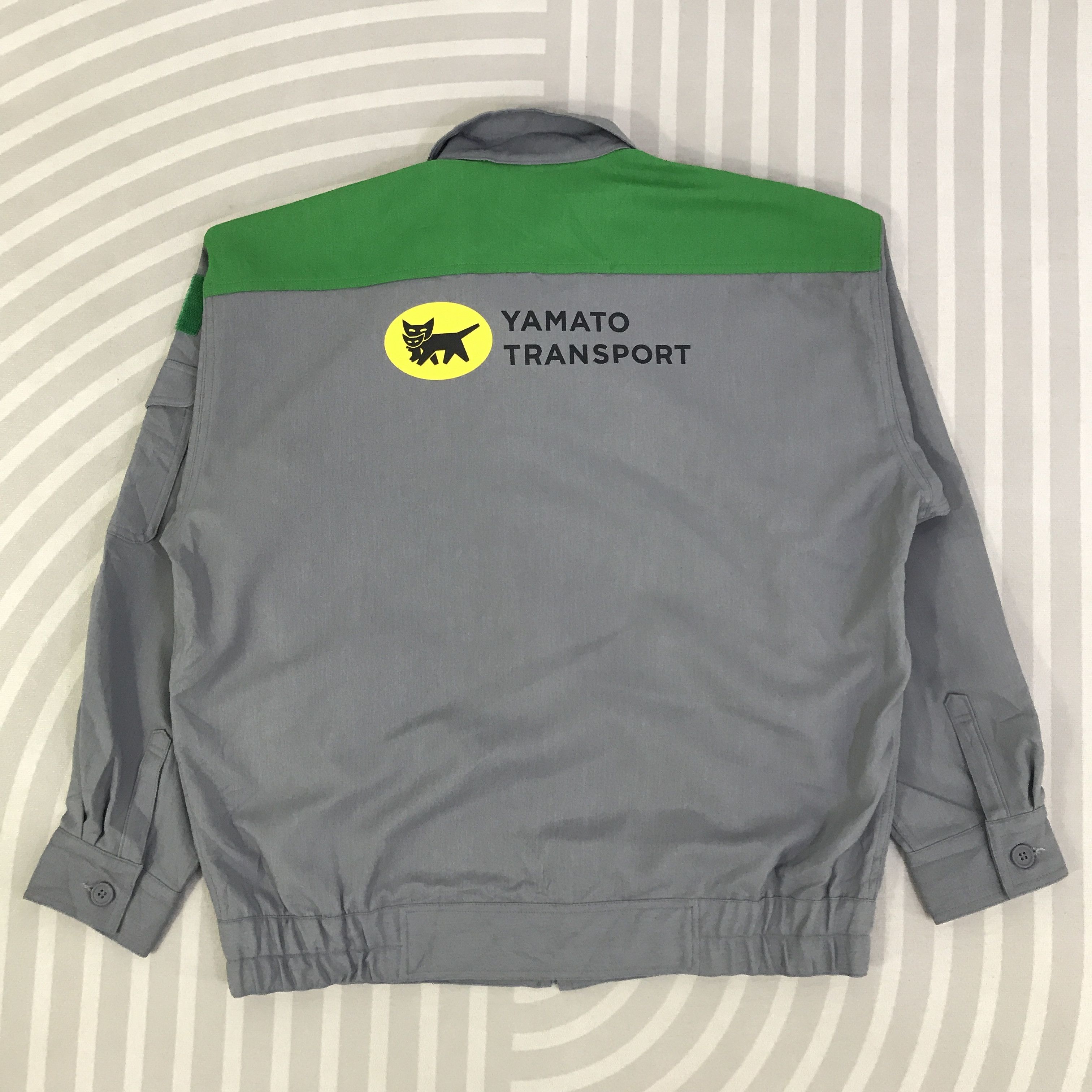 Japanese Brand Vintage Yamato Transport Worker custom Japan Jacket K126B8 Size US L / EU 52-54 / 3 - 1 Thumbnail