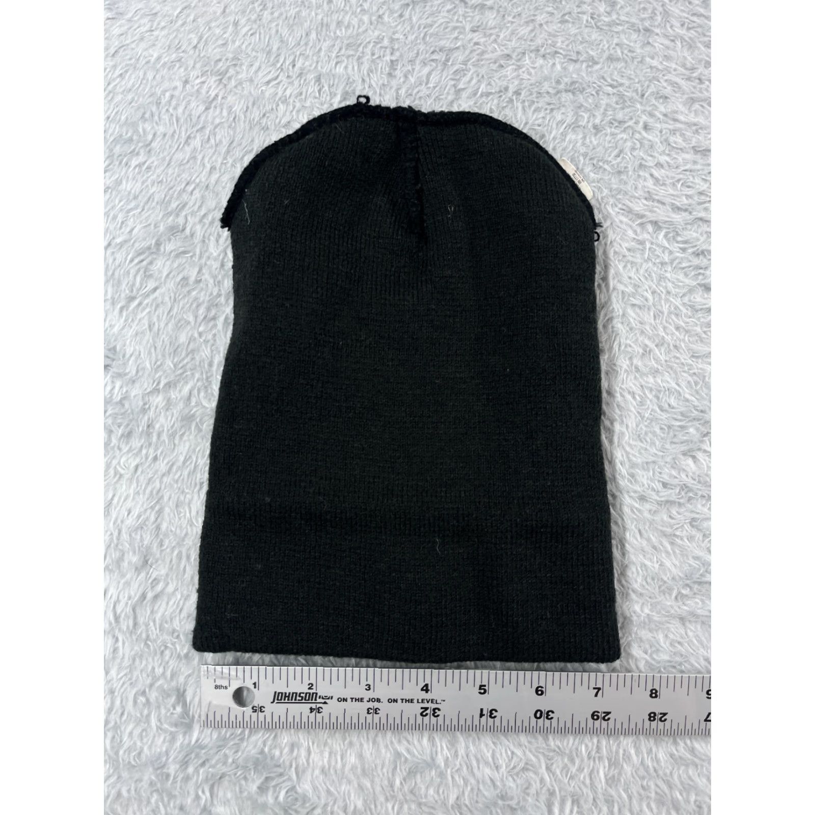 Vintage Target Beanie Toque Adult One Size Black Knit Acrylic Polyester Spandex Blend Size ONE SIZE - 5 Thumbnail