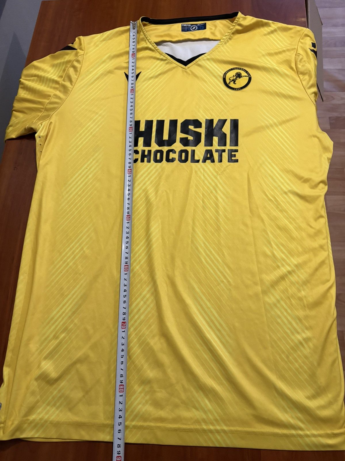Macron 2019/2020 Macron Millwall Away Soccer Jersey Men’s Size 5XL Size US XXL / EU 58 / 5 - 11 Thumbnail