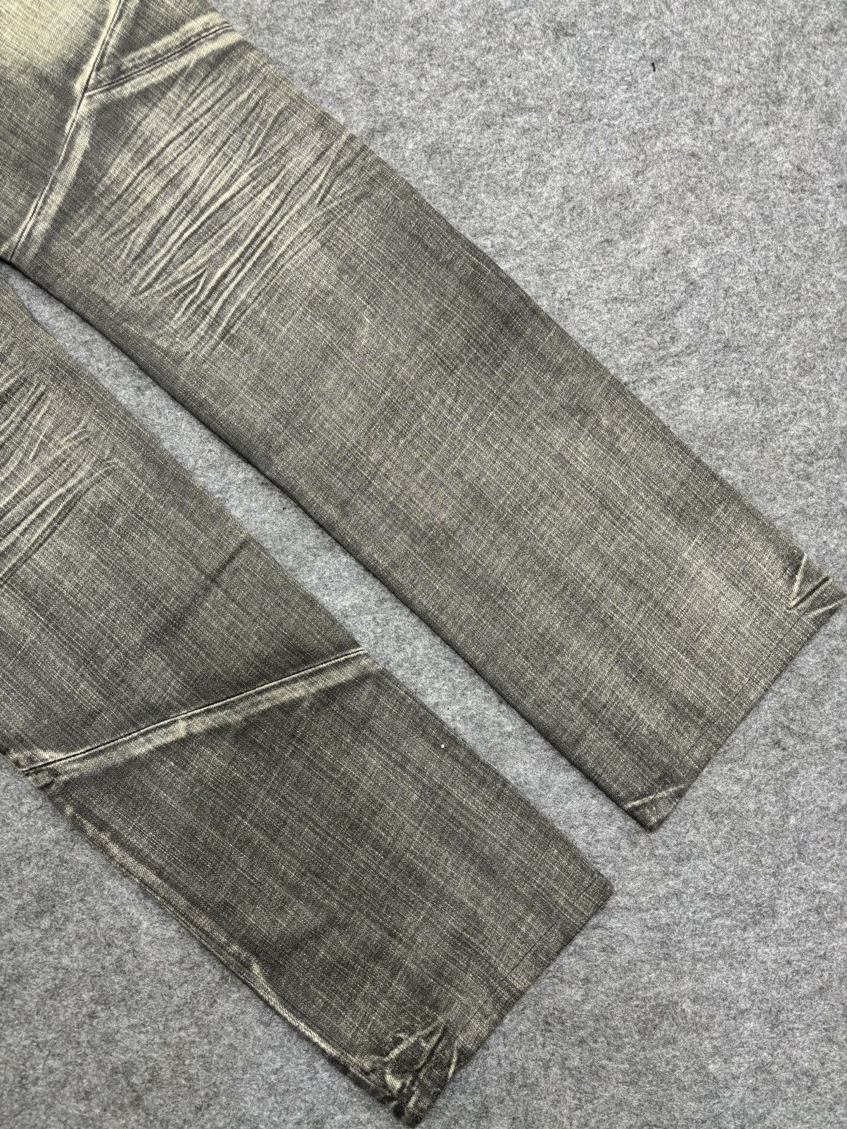 Japanese Brand 💥Art💥EDGEXRUPERT Designer Asymetrical Patchwork Denim F572 Size US 33 - 18 Thumbnail