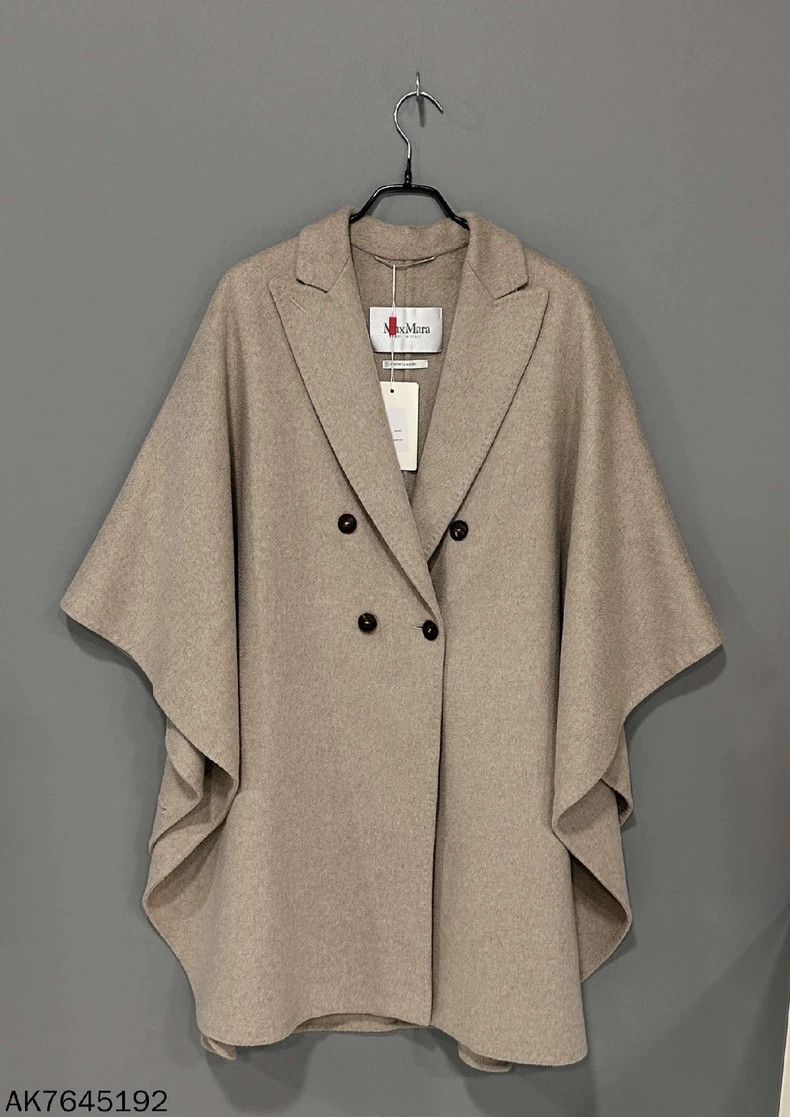 Max Mara Max Mara Cashmere double-breasted cloak Size M / US 6-8 / IT 42-44 - 1 Thumbnail